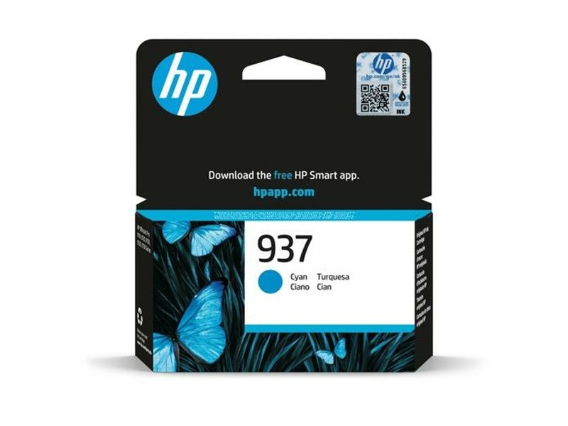 Оригиална касета за мастило HP 937 Синьо-зелен (50 броя) Оригиална касета за мастило HP 937 Синьо-зелен (50 броя) NaN – BB Касети с мастило