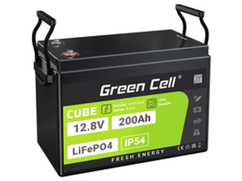 Батерия UPS Green Cell LFPGC12V200AH 200 Ah NaN –  BB Подмяна на батерии за непрекъсваеми захранвания