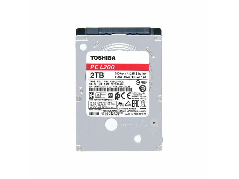 Твърд диск Toshiba HDKGB91ZKA01T 2,5 2 TB NaN –  BB Твърди дискове