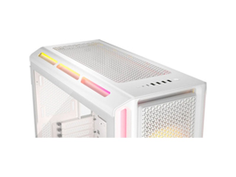 ATX полу-висока кутия Corsair CC-9011299-WW Бял Многоцветен NaN –  BB Калъфи за настолни компютри