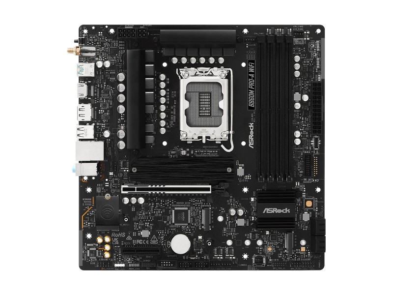 Дънна платка ASRock B860M Pro-A WiFi Intel B860 LGA 1851 NaN –  BB Дънни платки