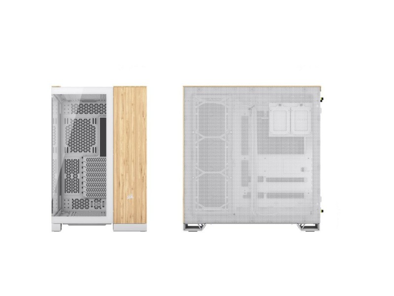 ATX полу-висока кутия Corsair CC-9011284-WW Бял Многоцветен NaN –  BB Калъфи за настолни компютри