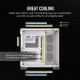 ATX полу-висока кутия Corsair CC-9011284-WW Бял Многоцветен NaN –  BB Калъфи за настолни компютри
