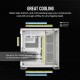 ATX полу-висока кутия Corsair CC-9011284-WW Бял Многоцветен NaN –  BB Калъфи за настолни компютри