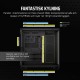 ATX полу-висока кутия Corsair CC-9011283-WW Черен Многоцветен Алуминий ATX полу-висока кутия Corsair CC-9011283-WW Черен Многоцветен Алуминий NaN – BB Калъфи за настолни компютри