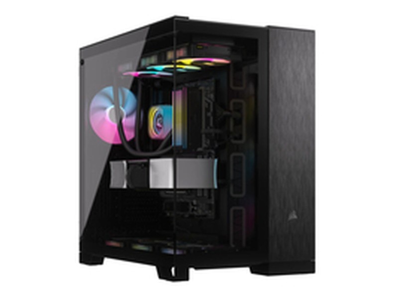 ATX полу-висока кутия Corsair CC-9011283-WW Черен Многоцветен Алуминий ATX полу-висока кутия Corsair CC-9011283-WW Черен Многоцветен Алуминий NaN – BB Калъфи за настолни компютри