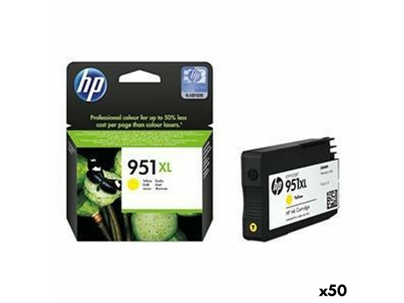 Оригиална касета за мастило HP 951 XL Жълт (50 броя) NaN –  BB Касети с мастило