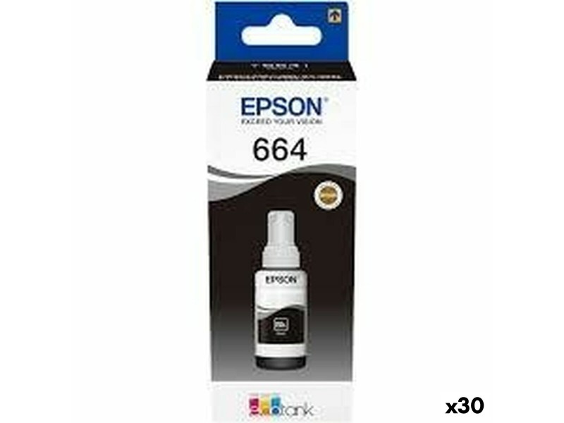 Мастило пълнител Epson Nº 664 Черен NaN –  BB Пълнители и комплекти за пълнене на касети