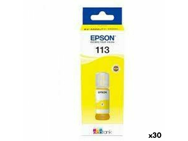 Мастило пълнител Epson ET-5850, ET-5800, ET-16650, ET-16600, ET-5880, ET-5170 - Nº 113 Жълт NaN –  BB Пълнители и комплекти за пълнене на касети