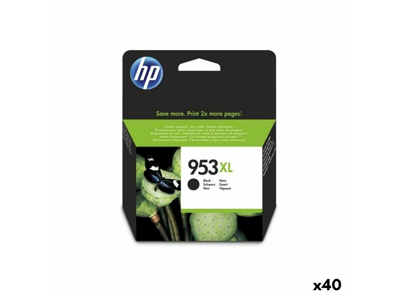 Оригиална касета за мастило HP 953XL Черен (40 броя) NaN –  BB Касети с мастило