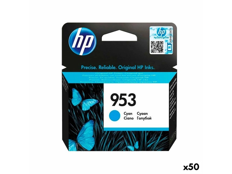Оригиална касета за мастило HP 953 Синьо-зелен (50 броя) NaN –  BB Касети с мастило