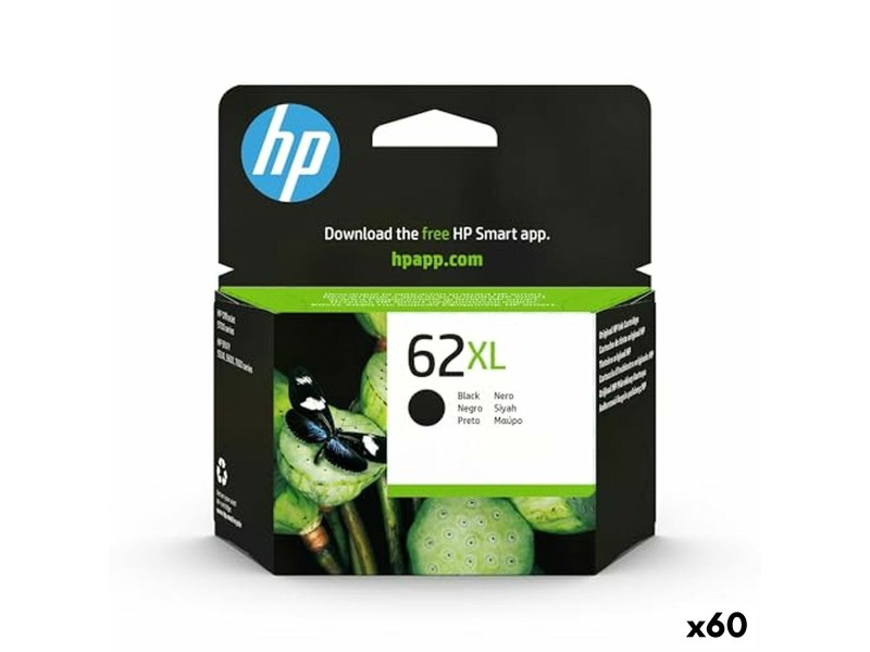 Оригиална касета за мастило HP ENVY 5640 E-ALL-IN-ONE - Nº 62 XL Черен (60 броя) NaN –  BB Касети с мастило