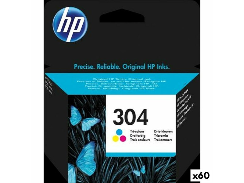 Оригиална касета за мастило HP DESKJET 3720 - Nº304 Трицветен (60 броя) NaN –  BB Касети с мастило