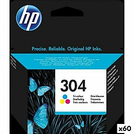 Оригиална касета за мастило HP DESKJET 3720 - Nº304 Трицветен (60 броя)