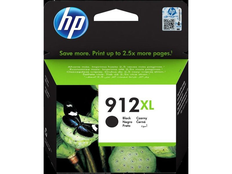 Оригиална касета за мастило HP 912XL Черен (30 броя) NaN –  BB Касети с мастило