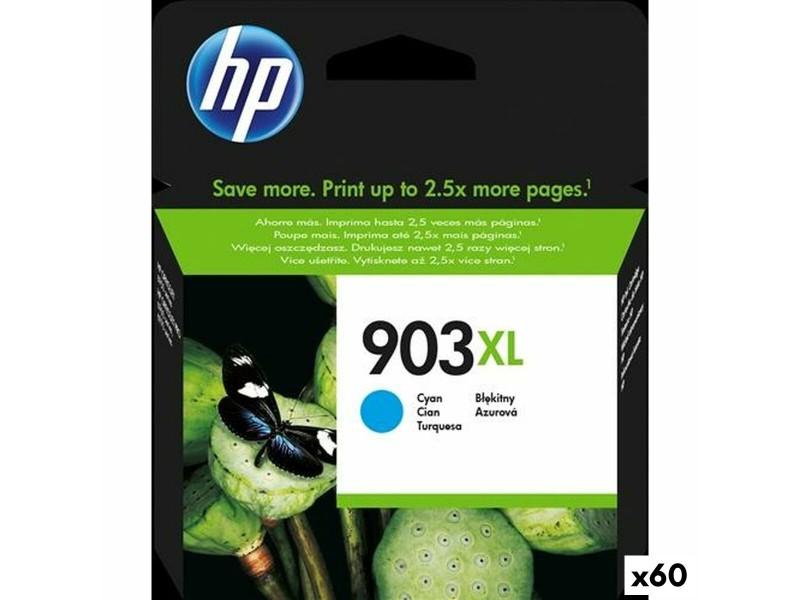 Оригиална касета за мастило HP 903XL Синьо-зелен (60 броя) NaN –  BB Касети с мастило