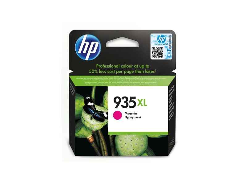 Оригиална касета за мастило HP Officejet Pro 6830 - Nº 935 XL Пурпурен цвят (60 броя) NaN –  BB Касети с мастило