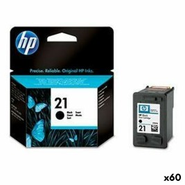 Оригиална касета за мастило HP 21 Черен (60 броя)
