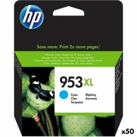 Оригиална касета за мастило HP 953XL Синьо-зелен (50 броя)