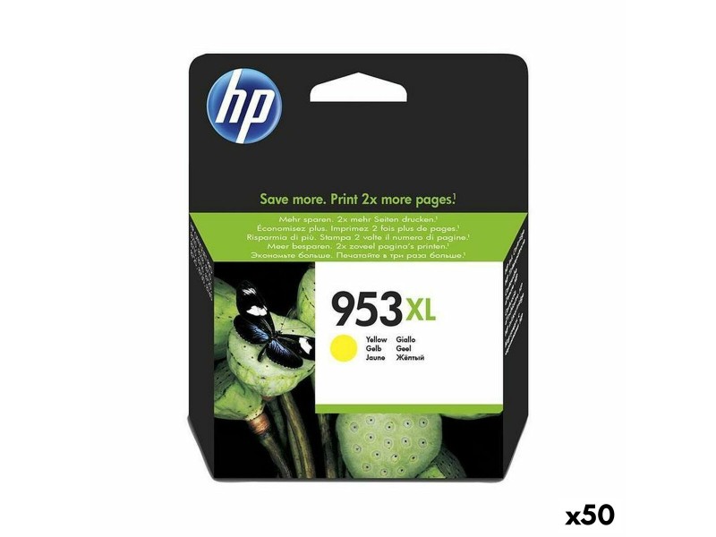 Оригиална касета за мастило HP 953XL Жълт (50 броя) NaN –  BB Касети с мастило
