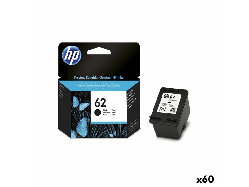 Оригиална касета за мастило HP ENVY 5640 -Nº 62 Черен (60 броя) NaN –  BB Касети с мастило
