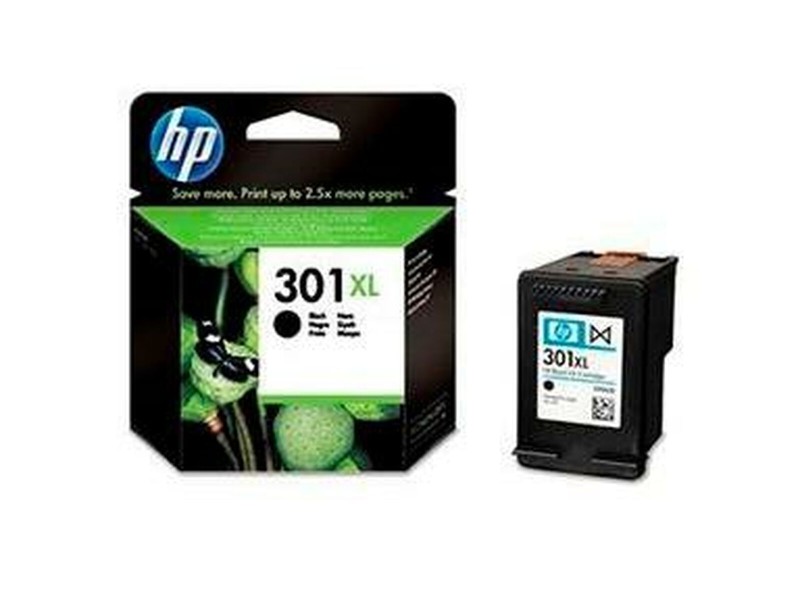 Оригиална касета за мастило HP Nº301XL Черен (60 броя) Оригиална касета за мастило HP Nº301XL Черен (60 броя) NaN – BB Касети с мастило