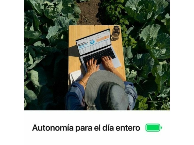 Лаптоп Apple MW2U3Y/A 14,2 M2 M4 24 GB RAM 512 GB SSD Испанска Qwerty NaN –  BB Лаптопи