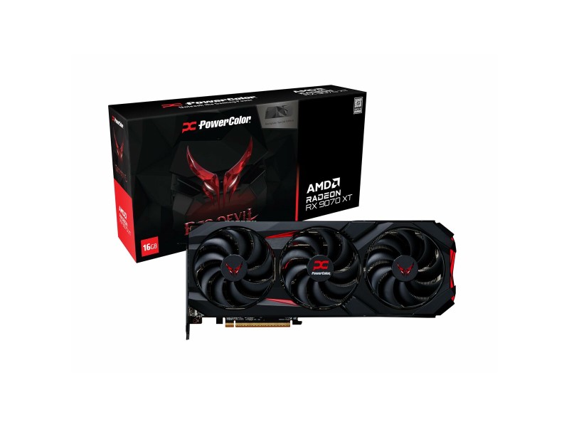 Графична карта Powercolor RX9070XT 16G-E/OC/BP radeon rx 9070 xt 16 GB GDDR6 NaN –  BB Графични карти