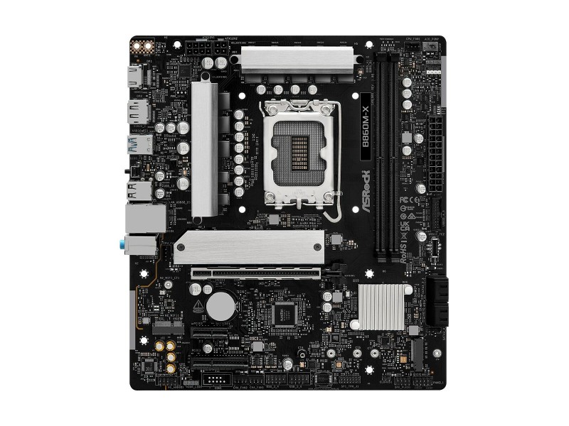 Дънна платка ASRock B860M-X Intel B860 LGA 1851 NaN –  BB Дънни платки