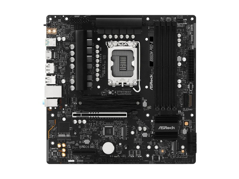 Дънна платка ASRock B860M Pro-A Intel B860 LGA 1851 NaN –  BB Дънни платки