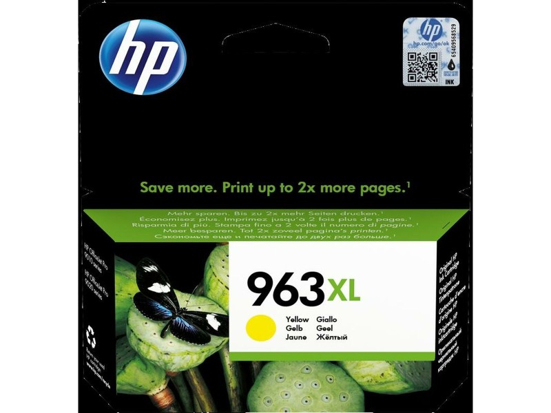 Оригиална касета за мастило HP 963XL Жълт (50 броя) NaN –  BB Касети с мастило