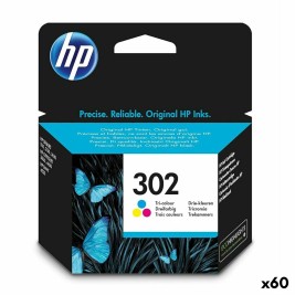 Оригиална касета за мастило HP Officejet 3830 All-in-One Nº 302 Трицветен (60 броя)