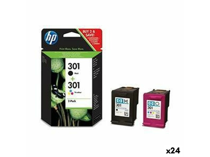 Оригиална касета за мастило HP 301 Жълт (24 броя) NaN –  BB Касети с мастило