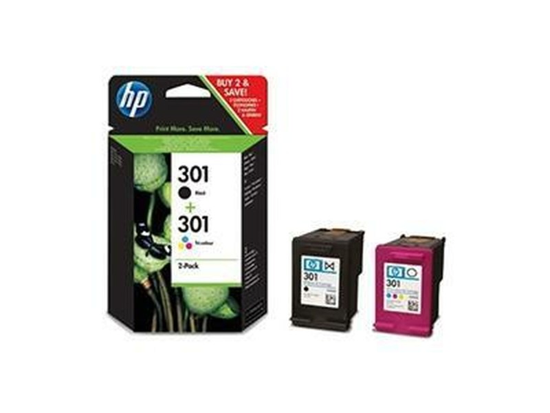 Оригиална касета за мастило HP 301 Жълт (24 броя) NaN –  BB Касети с мастило