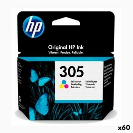 Оригиална касета за мастило HP Nº 305 Трицветен (60 броя)