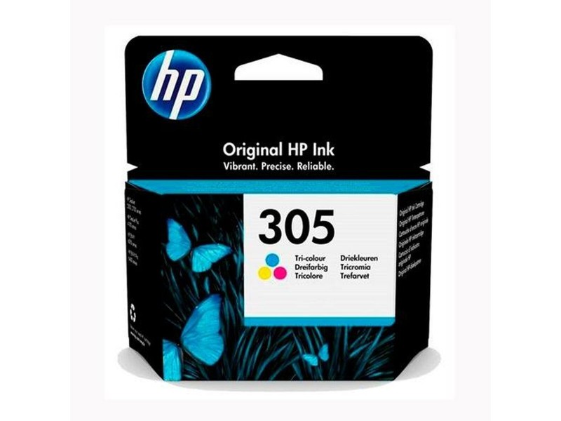 Оригиална касета за мастило HP Nº 305 Трицветен (60 броя) NaN –  BB Касети с мастило