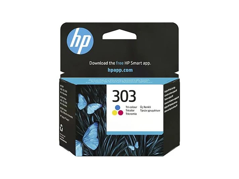 Оригиална касета за мастило HP Nº 303 Трицветен (60 броя) NaN –  BB Касети с мастило