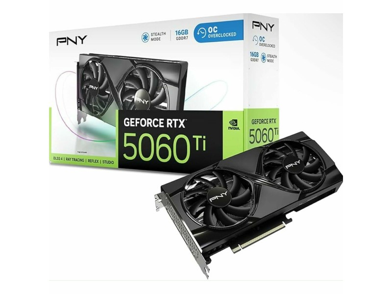 Графична карта PNY geforce rtx 5060 ti 16 GB GDDR6 GDDR7 NaN –  BB Графични карти