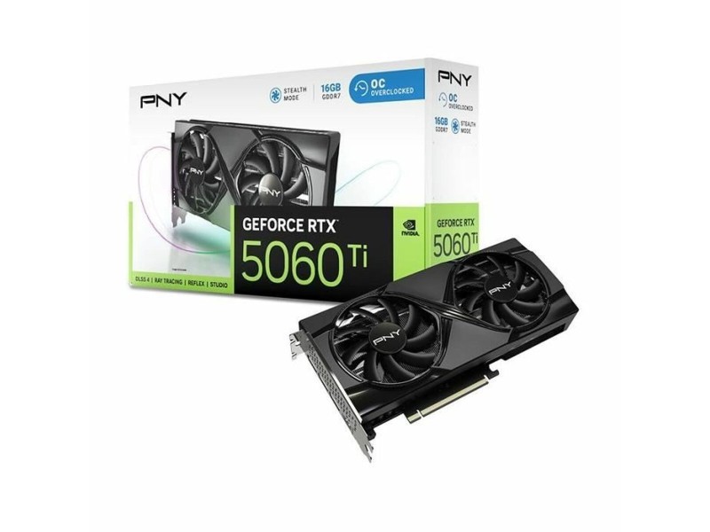 Графична карта PNY geforce rtx 5060 ti 16 GB GDDR6 GDDR7 NaN –  BB Графични карти