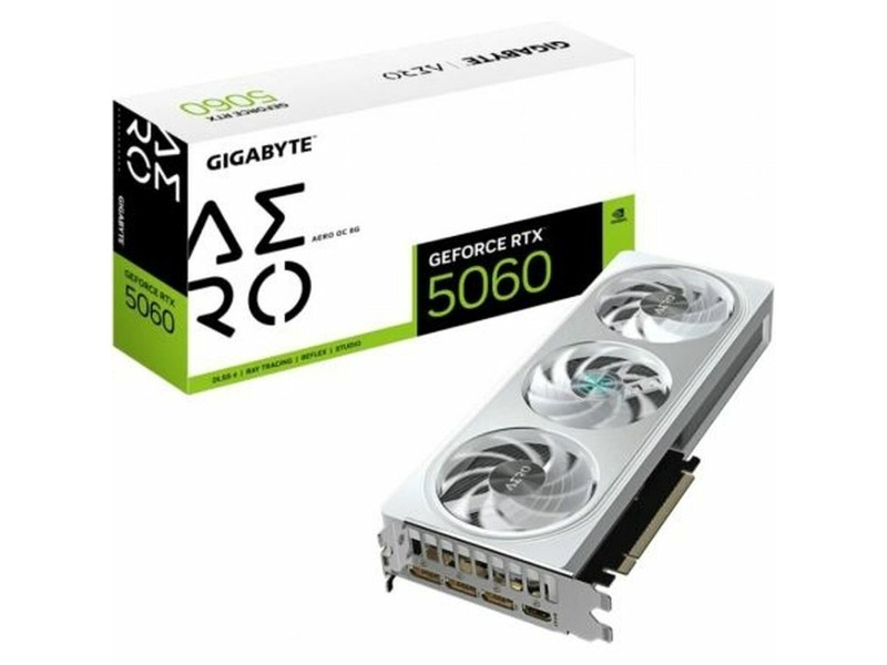 Графична карта Gigabyte GV-N5060AERO OC-8GD 8 GB GDDR7 Графична карта Gigabyte GV-N5060AERO OC-8GD 8 GB GDDR7 NaN – BB Графични карти