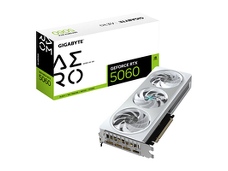 Графична карта Gigabyte GV-N5060AERO OC-8GD 8 GB GDDR7 Графична карта Gigabyte GV-N5060AERO OC-8GD 8 GB GDDR7 NaN – BB Графични карти