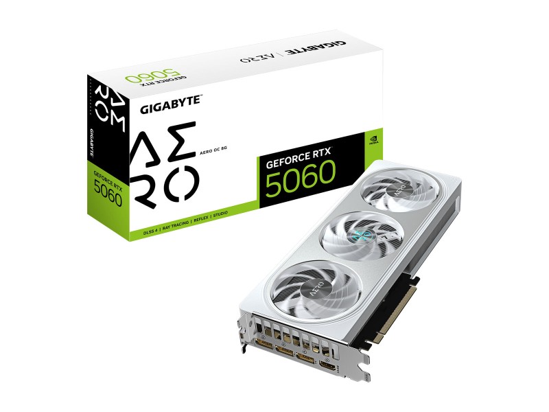 Графична карта Gigabyte GV-N5060AERO OC-8GD 8 GB GDDR7 Графична карта Gigabyte GV-N5060AERO OC-8GD 8 GB GDDR7 NaN – BB Графични карти