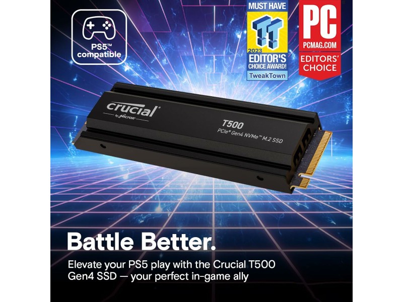 Твърд диск Crucial 4 TB SSD NaN –  BB Твърди дискове