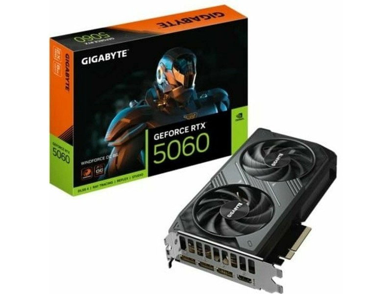 Графична карта Gigabyte GV-N5060WF2OC-8GD 8 GB GDDR7 NaN –  BB Графични карти