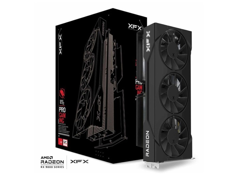 Графична карта XFX RX-96TS316B7 RADEON RX 9060 XT 16 GB GDDR6 NaN –  BB Графични карти