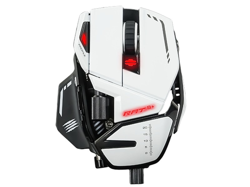 Мишка Mad Catz MR05DCINWH000-0 Бял 16000 dpi NaN –  BB Мишки