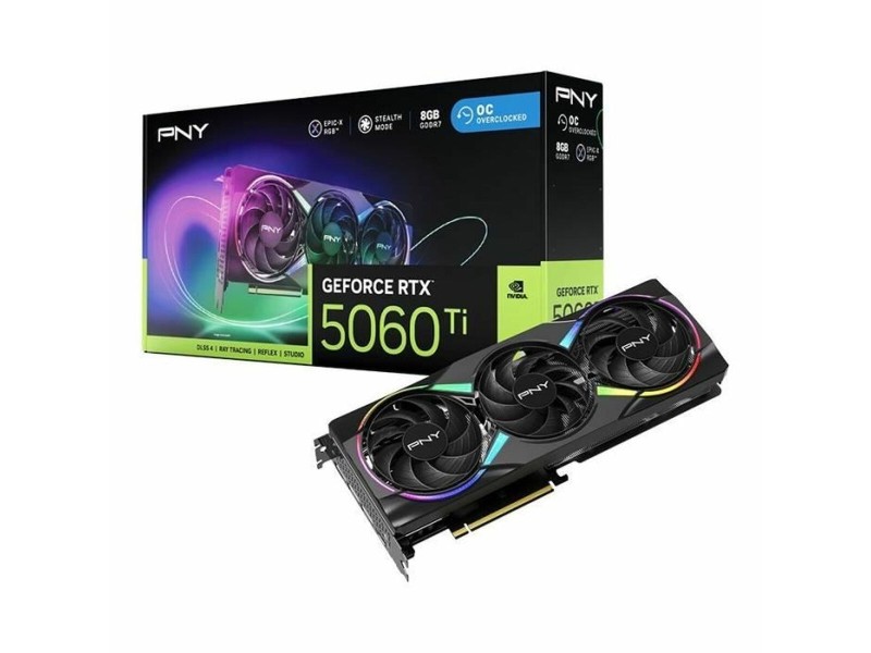 Графична карта PNY geforce rtx 5060 ti 8 GB GDDR6X GDDR7 NaN –  BB Графични карти