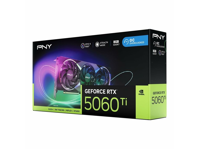 Графична карта PNY geforce rtx 5060 ti 8 GB GDDR6X GDDR7 NaN –  BB Графични карти