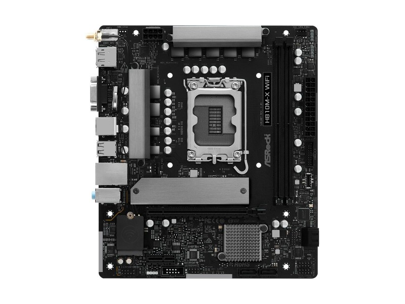 Дънна платка ASRock H810M-X WIFI NaN –  BB Дънни платки