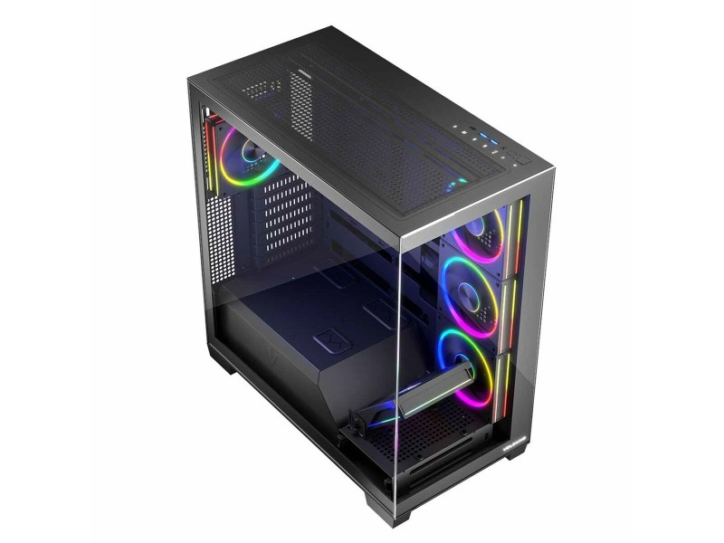 ATX полу-висока кутия Modecom AT-STELLAR-5F-ARGB-10 NaN –  BB Калъфи за настолни компютри